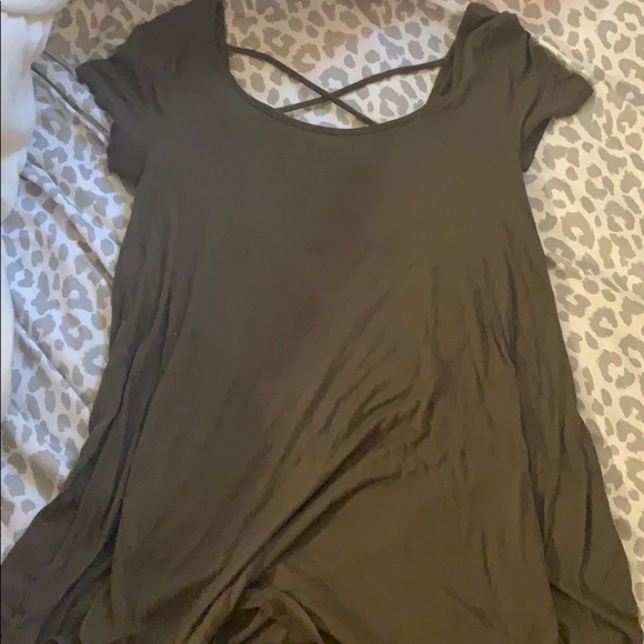 Charlotte Russe Olive Green Top - Picture 1 of 3
